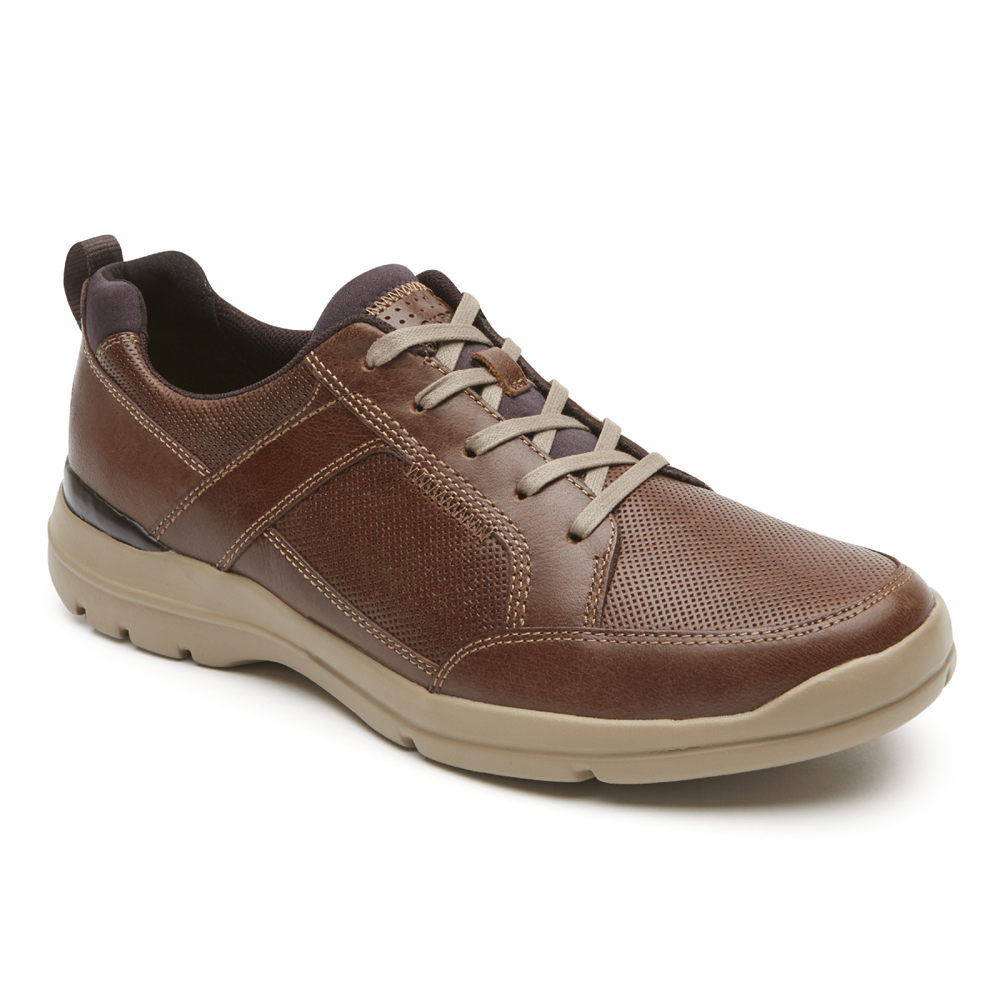 Rockport Sneakers For Mens Brown - City Edge Lace-Up - CU9368420